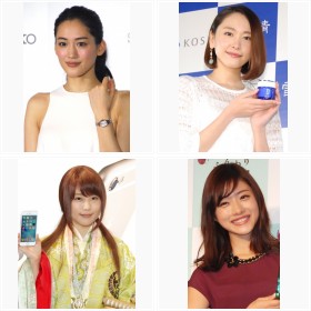 2016年 恋人にしたい女性有名人ランキング