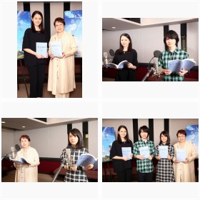 新海誠監督『君の名は。』アフレコ収録&キャラクターカット