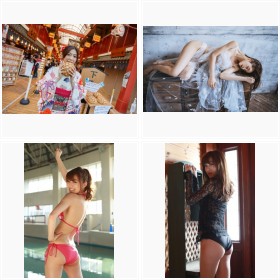 金城武の姪で女優・モデルのU(ゆー)、晴れ着から水着までセクシーショット満載!