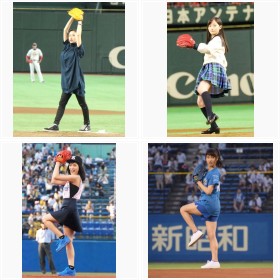 芸能イベントの“花型”として重宝される始球式