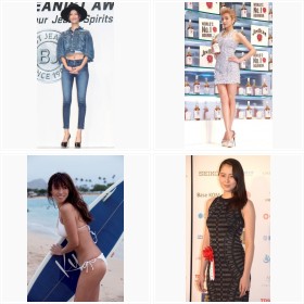 「理想のボディランキング」TOP10入りした美女を紹介