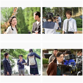永野芽郁&白濱亜嵐、三浦翔平『ひるなかの流星』撮影現場メイキング