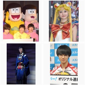 原作キャラクターを忠実に再現した2.5次元俳優たち