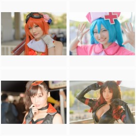 【ニコニコ超会議2017】美人コスプレイヤー登場!