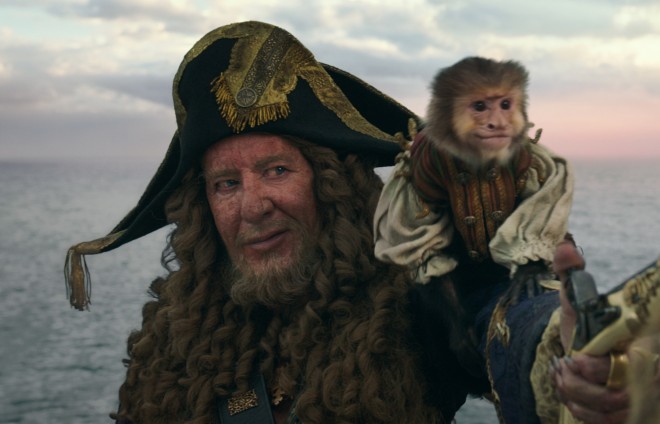 ハビエル・バルデム直筆サイン入り超大型写真…パイレーツ・オブ・カリビアン… パイレーツ・オブ・カリビアン／最後の海賊」ハビエル・バルデム