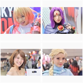 『東京コミコン2017』美女コスプレイヤー&コンパニオンを紹介!