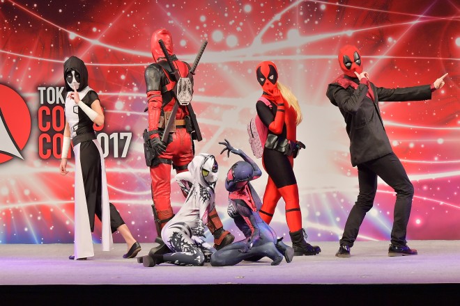 wR~R2017xɂĊJÂꂽwTOKYO COMIC CON COSPLAY FASHIONSHOW 2017x̖͗l