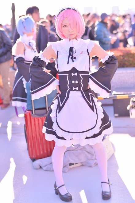 コミケ ラム えちえち過ぎ」人気コスプレイヤー霜月めあ、コミケで見せた姿が ...