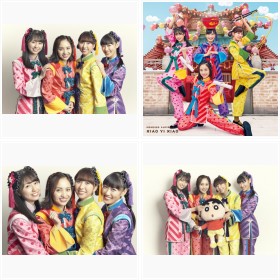 ももいろクローバーZ 映画『クレヨンしんちゃん』インタビューフォトギャラリー