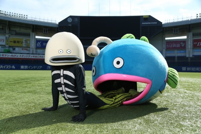 画像 写真 千葉ロッテマリーンズ 新キャラクター 謎の魚 フォトギャラリー 3枚目 Oricon News