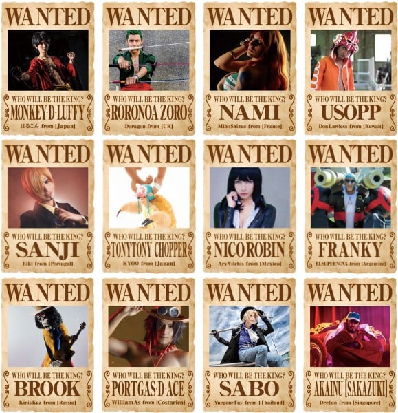 �wONE PIECE COSPLAY KING GRAND PRIX�x�t�@�C�i���X�g