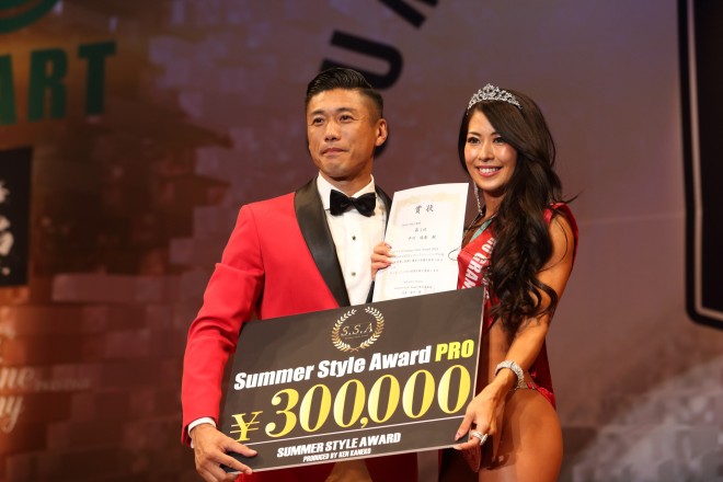 �wSUMMER STYLE AWARD JAPAN OPEN�x�x�e�B�E�v������ŗD���������쐐�󂳂� �B�e�^�ЎR�悵���@�iC�joricon ME inc.