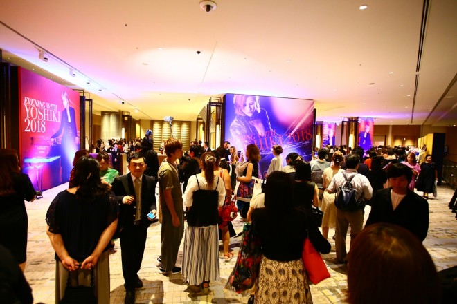 �uEVENING WITH YOSHIKI 2018�v�ŏI�����|�[�g