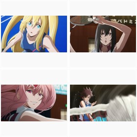 アニメ『はねバド!』劇中カット