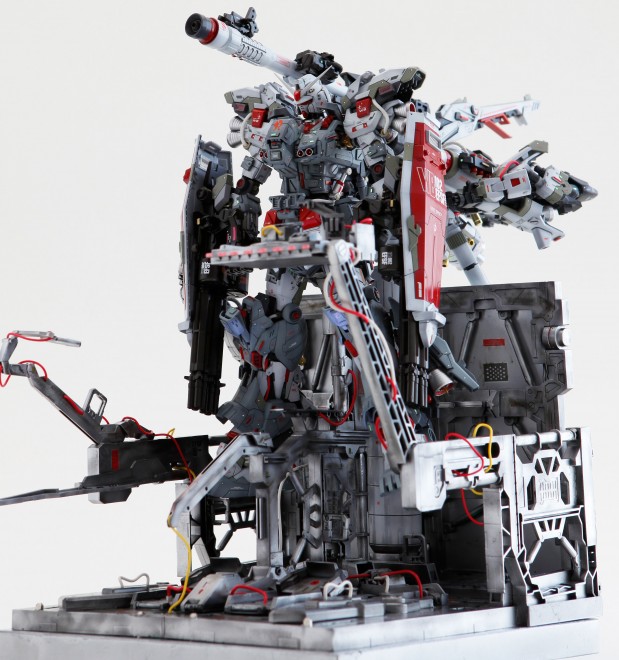 iFRX78-2 FULL-ARMOUR de FULL-BURNERN & WEAPON SYSTEM > wGBWC2018xt@Cii@F񂫂