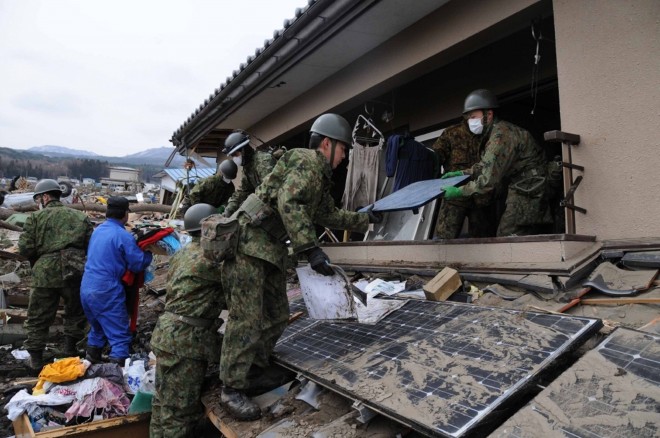 自衛隊　災害派遣　東日本大震災の勲章 画像・写真 | 自衛隊 東日本大震災ほか災害派遣活動 4枚目