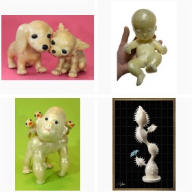 これがセロテープだって!? 驚異の超絶技巧「花」「ゴリラ」「人間の赤ちゃん」など作品集