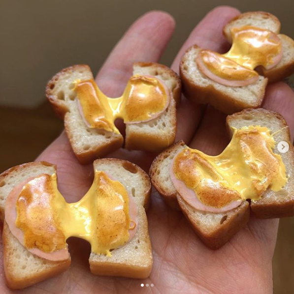 �y�`�[�Y�g�[�X�g�z�`�[�Y������̎��쒆�̂��́B���쁕�ʐ^�^rye