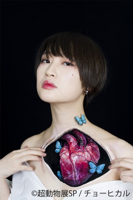 超絶ボディペイントに世界も注目 アーティスト チョーヒカル が人肌に描く理由 Oricon News