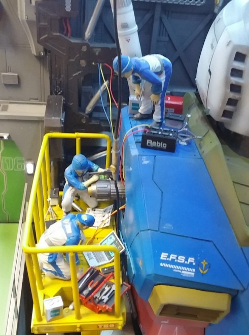 ��i�F1/35 RX-78�K���_�� �����e�i���X�h�b�N�^����F����͌^��y�����i@kadomo_club�j