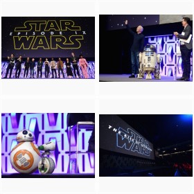 �w�X�^�[�E�E�H�[�Y �Z���u���[�V�����E�V�J�S2019�xStar Wars�F Episode IX panel