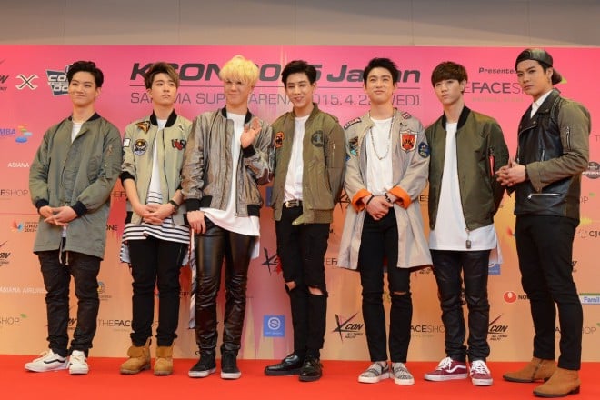 �wKCON 2015 JAPAN�x�ɏo������GOT7