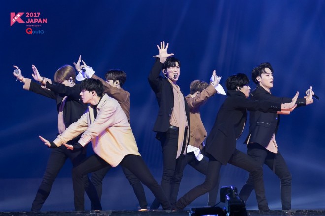 �wKCON 2017 JAPAN�x�ɏo������GOT 7