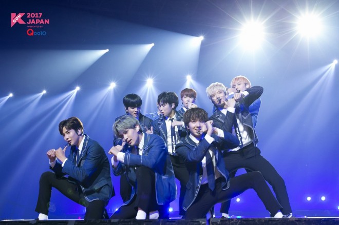 �wKCON 2017 JAPAN�x�ɏo������SF9