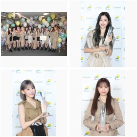 2019年上半期新女王に輝いたIZ*ONE
