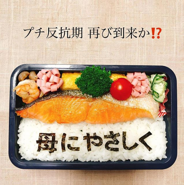 毒舌母 ツンデレ息子へ 辛口海苔文字 の愛のムチ 弁当が親子のコミュニケーションツールに Oricon News