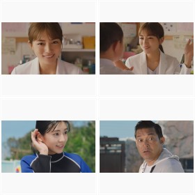 東急リバブルの新CM「保健室の先生」篇&「イルカ」篇 フォトギャラリー