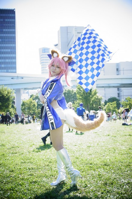 �w�R�~�b�N�}�[�P�b�g96�iC96�j�x�R�X�v���C���[�E��񂿂�񂳂�<br>�i�wFGO���[�V���O�x�ʑ��̑O�j