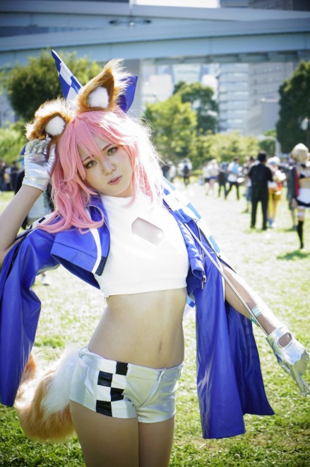 �w�R�~�b�N�}�[�P�b�g96�iC96�j�x�R�X�v���C���[�E��񂿂�񂳂�<br>�i�wFGO���[�V���O�x�ʑ��̑O�j