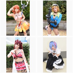 『acosta!(アコスタ)@池袋サンシャインシティ 8月31日、9月1日開催』美女コスプレイヤー大集合