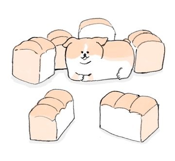 画像 写真 実はコーギーは食パンに似ている たべものに育てられた犬 イラスト集 3枚目 Oricon News