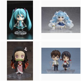 初音ミクや鬼滅の刃、君の名は。ほか可愛らしいねんどろいどフィギュア