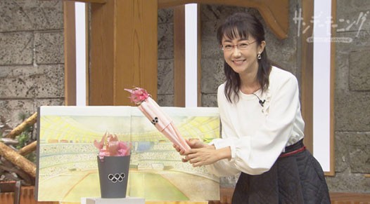 『サンデーモーニング』（TBS系）「聖火リレーの歴史は？」（2019年12月22日）より