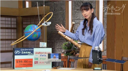 『サンデーモーニング』（TBS系）「「みちびき2号機」便利になる一方で・・・」（2017年6月4日）より