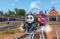 みなみインドから来た女の子機関車「アシマ」。楽しく元気なキャラクター