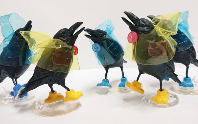 �J�̓��̃J���X�����B�J���t���ȃJ�b�p����������