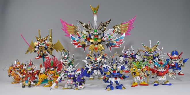 BB戦士マイスター”が制作した隠密頑駄無「パーツ流用のイメージを