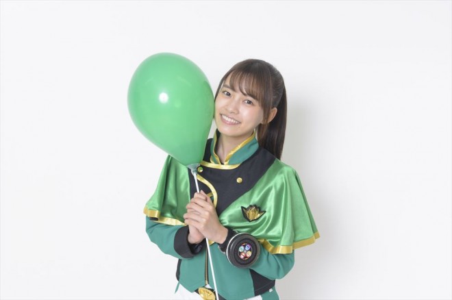 【プレバン】キラメイグリーン　速見瀬奈　衣装上下セット/役者サイズ 魔進戦隊キラメイジャー キラメイグリーン 速見瀬奈 衣装 セット