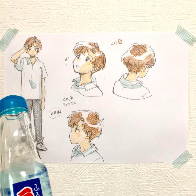 夢はアニメーター 19歳学生描く53秒の 夏アニメ 話題 ラムネが飲みたくなる Oricon News