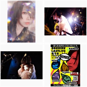 バンド「ぼくたちのいるところ」ボーカル・人生ダメ子さんフォトギャラリー