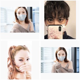 おしゃれマスクの第一人者!? ざわちんフォトギャラリー