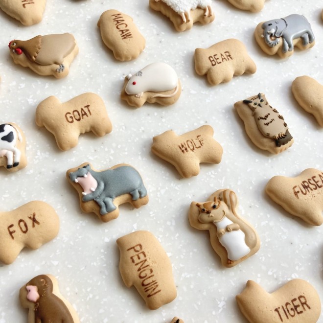 画像 写真 たべっこどうぶつ が鮮やかな色に 子どもが食い入るように見る お菓子作品集 52枚目 Oricon News