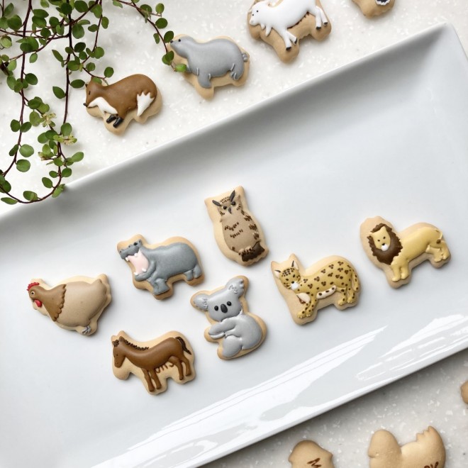 画像 写真 たべっこどうぶつ が鮮やかな色に 子どもが食い入るように見る お菓子作品集 18枚目 Oricon News