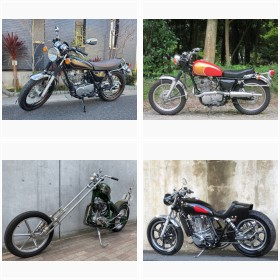 �ŏI���f������g�ߌ��h�J�X�^���܂ŁcYAMAHA SR400�R���N�V����
