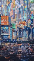 Cyberpunk Tokyo`Vh`i摜񋟁FYULILYj