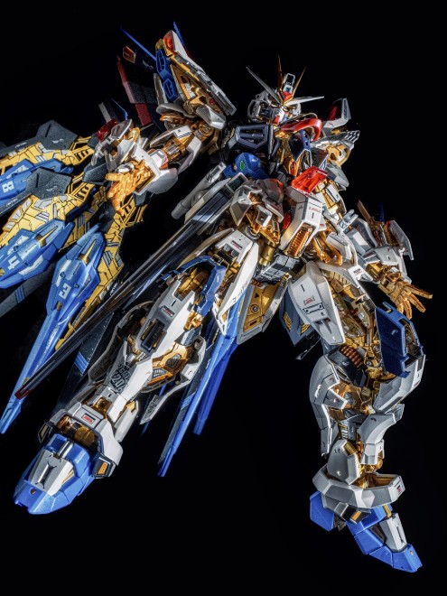 MGEXフリーダムガンダムとRG ジオング、サザビー、ハイニューガンダム MGEXフリーダムガンダムとRG ジオング、サザビー、ハイニュー